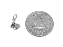 Load image into Gallery viewer, Fish Charm Sterling Silver 11mm, Animal charms, Marine Charms, Ocean Charms, Fish charms - SP819 - BeadPrism