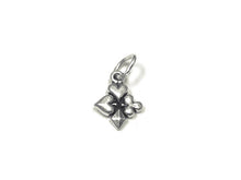 Load image into Gallery viewer, Card Suit Charms Sterling Silver 11mm, Lucky Charm, good luck charm, game charm, Card charms - SP832 - BeadPrism