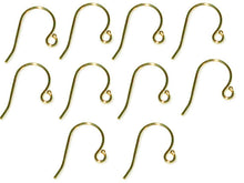 Load image into Gallery viewer, 10 Pcs Gold Filled Stamped  14/20  Ear Wires GF169 - BeadPrism