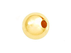 14K Gold Filled 5mm Seamless Round Beads, Wholesale Quantity Discounts (GB205-XX) - Choose Quantity - BeadPrism
