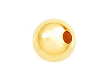 Load image into Gallery viewer, 2 Pc 10mm Seamless Round Beads, 14K Gold Filled, 1.7mm Hole, Gold Filled Round Beads -GB210-2 - BeadPrism