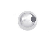 Load image into Gallery viewer, 50 Pcs 4mm 925 Sterling Silver Seamless Round Bead SB204-2 - BeadPrism