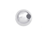 50 Pcs 4mm 925 Sterling Silver Seamless Round Bead SB204-2
