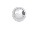 50 Pcs 5mm 925 Sterling Silver Seamless Round Bead SB205