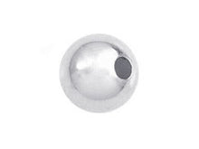 Load image into Gallery viewer, 25 Pcs 6mm 925 Sterling Silver Seamless Round Bead SB206 - BeadPrism