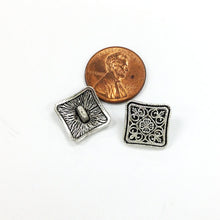 Load image into Gallery viewer, 10 Pewter 13.5mm Button Clasp Antique Silver PBF324 - BeadPrism