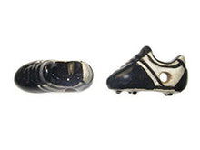 Load image into Gallery viewer, 20 pc Ceramic Soccer Shoe Sport Beads 7x20mm, Hand Painted - DS101 - BeadPrism