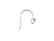 Load image into Gallery viewer, Sterling Silver Earwires with Ball Bead Earring Component- 5 Pairs -SF650 - BeadPrism