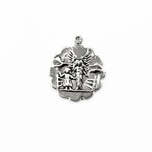 Load image into Gallery viewer, Guardian Angel Sterling Silver Charm Pendant - SP331 - BeadPrism