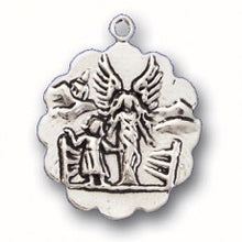 Load image into Gallery viewer, Guardian Angel Sterling Silver Charm Pendant - SP331 - BeadPrism