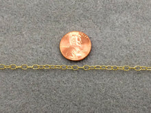 Load image into Gallery viewer, 40% OFF High Polish Natural Brass anti Tarnish Cable  ITALIAN  Chain By Foot  - CH125 - BeadPrism
