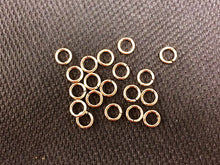 Load image into Gallery viewer, 14K Gold Filled Jumprings, Jump Rings, OPEN, 25 Pcs Bulk, 6mm, 18 g ga Gauge - GJROH6 - BeadPrism