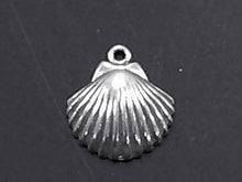 Load image into Gallery viewer, Sea shell Charm Pendant Sterling Silver - SP128 - BeadPrism