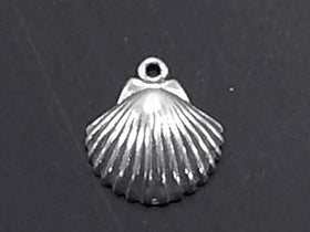 Sea shell Charm Pendant Sterling Silver - SP128 - BeadPrism
