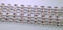 Crystal Rhinestone Competition Bling Bikini connector chain 6.25