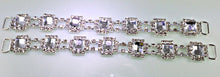 Load image into Gallery viewer, 4 Pcs ( 2 Sets ) Bikini connectors Fitness Competition Crystal Rhinestone 7.25 Inch, IFBB -RC104-4 - BeadPrism