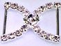 Posing Suit Bikini Connector Crystal Rhinestone, 1.25 Inch - RC102 - BeadPrism