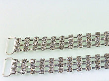 Load image into Gallery viewer, Crystal Rhinestone Competition Bling Bikini connector chain 6.25" Set to Posing Figure Suit NPC IFBB - BeadPrism