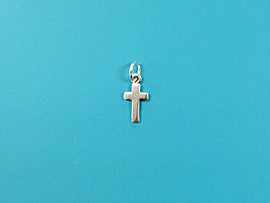 Religious Cross Sterling Silver Petite Charm  - SP625 - BeadPrism