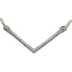 Stering silver Hammered Chevron V link Charm Pendant, Minimalist Jewelry,  Layered Jewerly - SP926 - BeadPrism