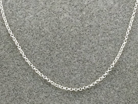 10 Pcs 925 Sterling Silver 1.65mm Rolo Chain Necklace 16, 18, 20, 22, 24, 30 inch - SKU#SCHRO1X1-10 - BeadPrism