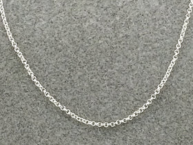 10 Pcs 925 Sterling Silver 1.65mm Rolo Chain Necklace 16, 18, 20, 22, 24, 30 inch - SKU#SCHRO1X1-10 - BeadPrism