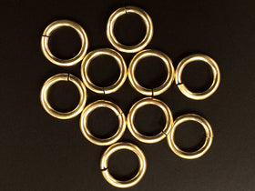 14k Gold Filled 10mm JUMPLOCK locking Jumprings, 14 gauge, Wholesale, Choose Quantity -  JL10GF - BeadPrism