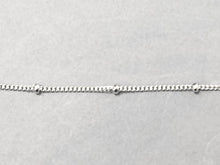 Load image into Gallery viewer, 1 Pc 16 or 18" Sattelite Chain 925 Sterling Silver 2mm Bead Finished 925 Silver Chain -  SCHSL161/81 - BeadPrism