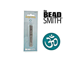 Metal Stampings Ohm, OM Aum Yoga Nameste Meditation Metal Stamps Jewelry Stamping Supplies -MSTP-084 - BeadPrism