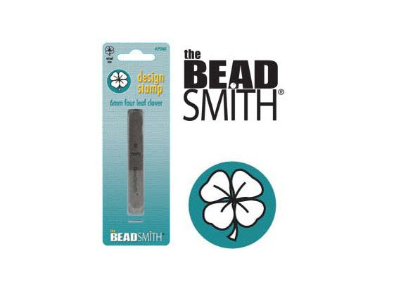 Metal Stampings 4 Four Leaf Lucky Clover Metal Stamps, Jewelry Stamping Supplies - MSTP-060 - BeadPrism