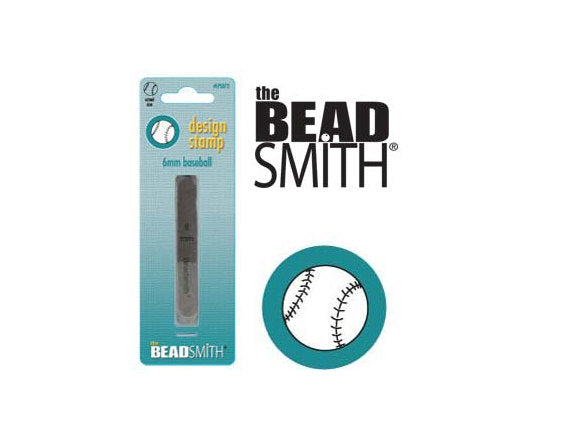 Metal Stampings Base Ball Sports Metal Stamps, Jewelry Stamping Supplies - MSTP-072 - BeadPrism