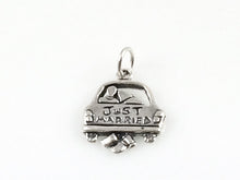 Load image into Gallery viewer, Just Married Charm,  925 Sterling Silver Charms &amp; Necklace, Wedding Charms, Marriage Charms - SP457 - BeadPrism