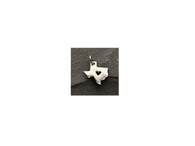 Load image into Gallery viewer, I Love Texas USA State Sterling Silver Charm Pendant, State Charms, Texas State Jewelry - SP940 - BeadPrism