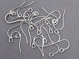 10 Pairs Ear-wires with Ball ends, Silver Filled 22 Guage,  Wholesale - F-SF650A