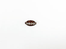 Load image into Gallery viewer, 10Pc Crystal Bling Football Bead, Rhinestone Pave Set Sports Beads 21mm 1.5mm Hole Beads -RF108-10 - BeadPrism