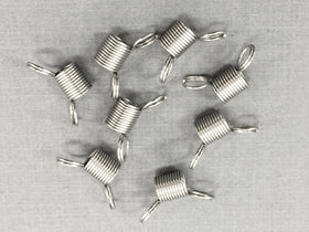 8 Pc Mini Bead Stoppers for Seed Beads Stainless Steel - Stop Beads from falling - BSTOP8M - BeadPrism