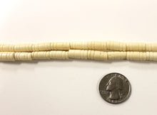 Load image into Gallery viewer, 50 Pcs Carved Tube Ivory/Cream Color Bone Spacer Beads, Tribal, Ethnic, Wholesale - B5C - BeadPrism