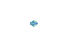 Load image into Gallery viewer, 100 pcs 3mm Swarovski Turquoise AB Bicone Beads - Crystal Beads Wholesale - 5328-3TURQab - BeadPrism