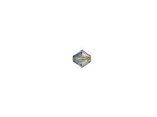 Load image into Gallery viewer, 100 pcs 3mm Swarovski Black Diamond AB 2X Bicone Beads - Crystal Beads Wholesale - 5328-3BDIAab2X - BeadPrism