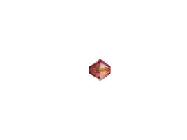 100 pcs 3mm Swarovski Padparadsha AB Bicone Beads - Crystal Beads Wholesale - 5328-3PADPab - BeadPrism