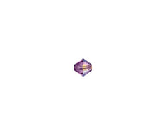 Load image into Gallery viewer, 100 pcs 3mm Swarovski Light Amethyst AB Bicone Beads - Crystal Beads Wholesale - 5328-3LAMEab - BeadPrism