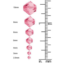 Load image into Gallery viewer, 100 pcs 3mm Swarovski Jet Bicone Beads - Crystal Beads Wholesale - 5328-3JET - BeadPrism