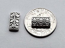 Load image into Gallery viewer, 25 pc Pewter 2 Hole Spacer Antique Silver BULK Wholesale - PBF216 - BeadPrism