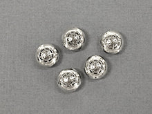 Load image into Gallery viewer, 20 Pc Pewter Beads 10 mm Antique Silver BULK Wholesale - PBF249 - BeadPrism