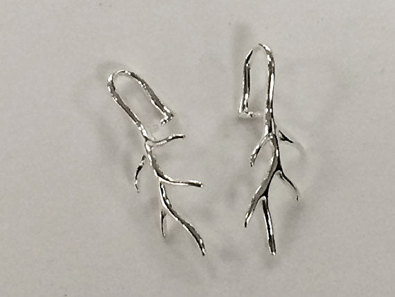 Pinch Bails For Swarovski Pendants Sterling Silver - Swarovski Bails findings  - SF1540 - BeadPrism