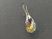 Load image into Gallery viewer, Pinch Bails For Swarovski Pendants Sterling Silver - Swarovski Bails findings  - SF1541 - BeadPrism