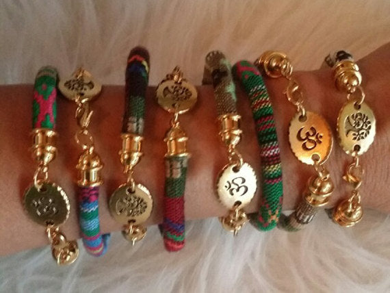 6mm Round Multicolors Cotton Cord MCC9, Light Blue Green Vegan Cord, Choose length wholesale - VC09 - BeadPrism