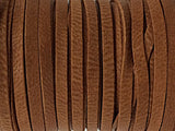 3 Feet 3mm Deer Skin Hide Lace, Tan, Sienna, Brown 1/8
