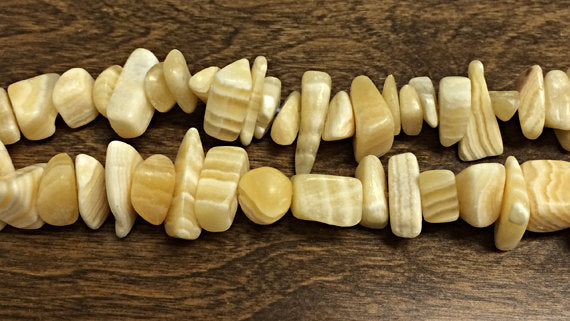 Large Cream Quartz Nuggets 16 inch strand 52 beads , 11 to 19mm Cream White Gemstone Beads - SYQ101 - BeadPrism