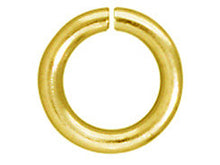 Load image into Gallery viewer, 100 Pc Tierracast 7.5mm Round Gold Plated Jump Rings-BULK - P0020GP - BeadPrism